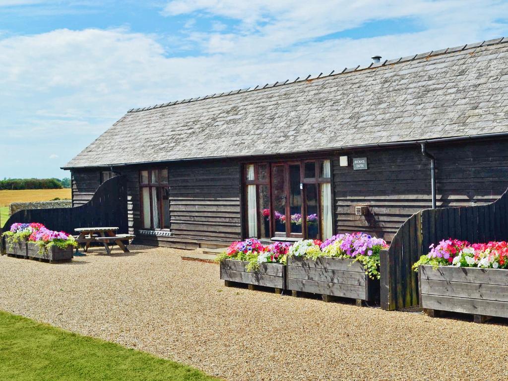 The building where the vacation home is located 