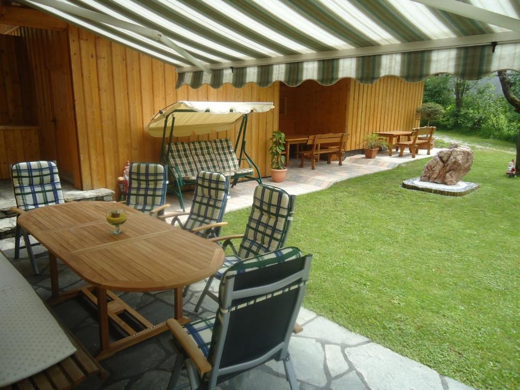 Zahrada ubytování Pension Wald