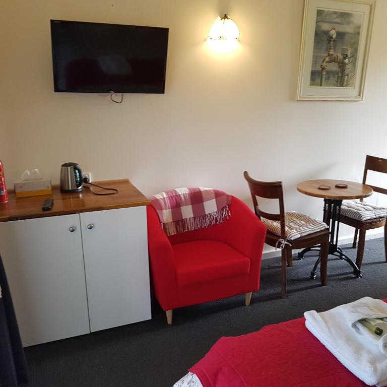 Posezení v ubytování Pecan Hill BNB