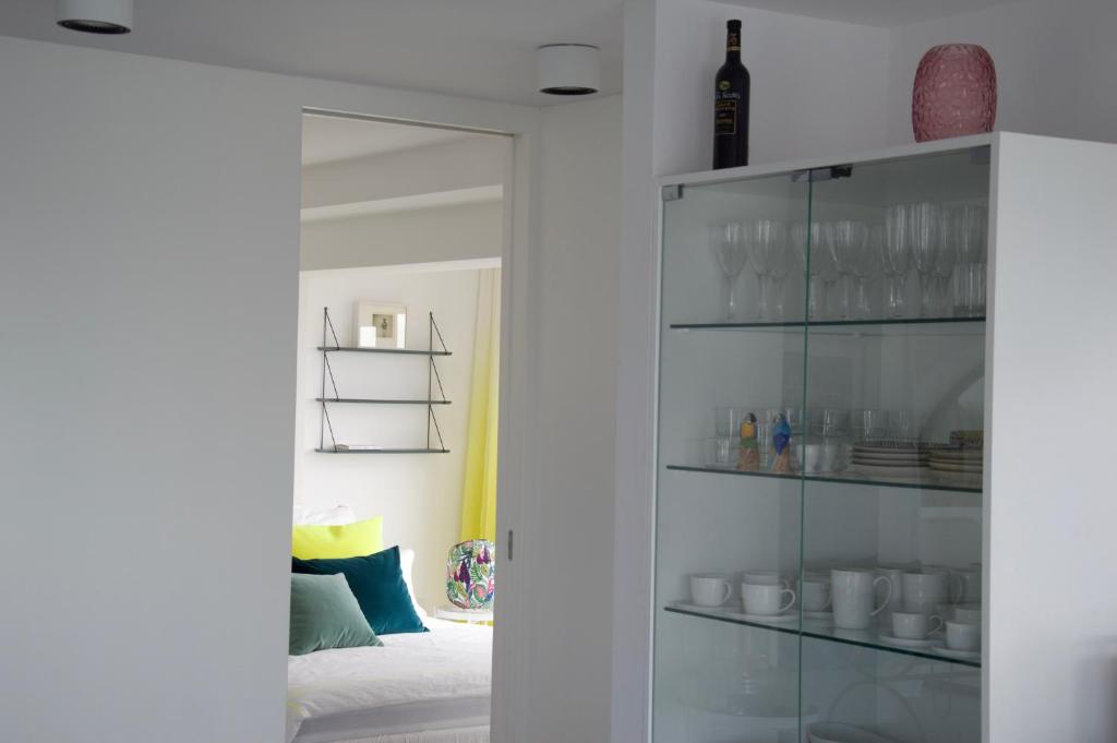 Kuchyňa alebo kuchynka v ubytovaní Ocean Loft