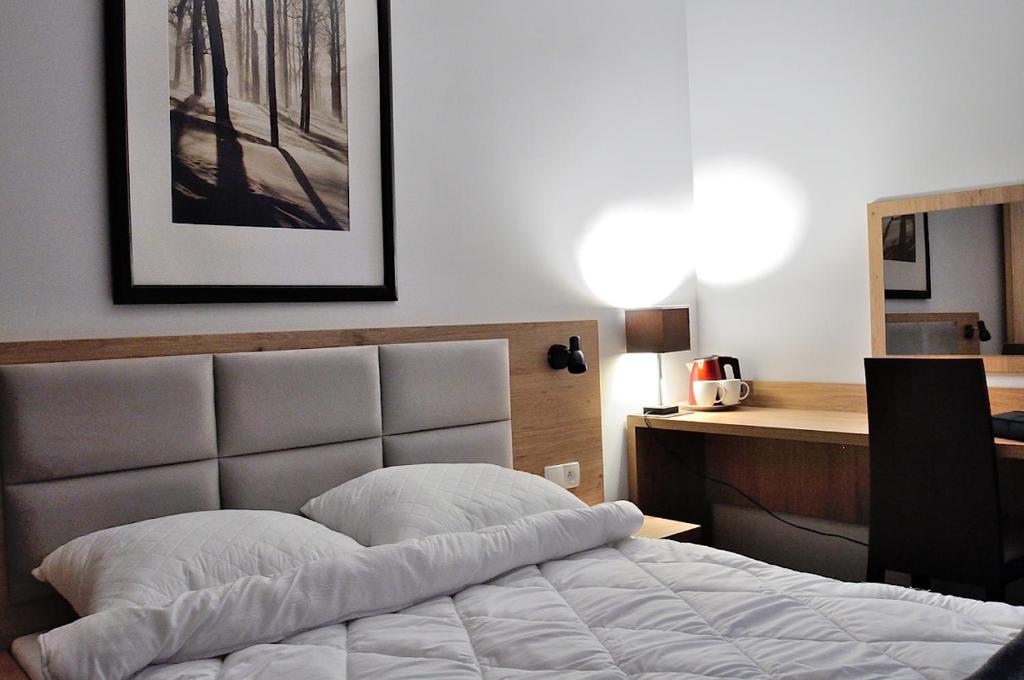 Katil atau katil-katil dalam bilik di Willa Centrum