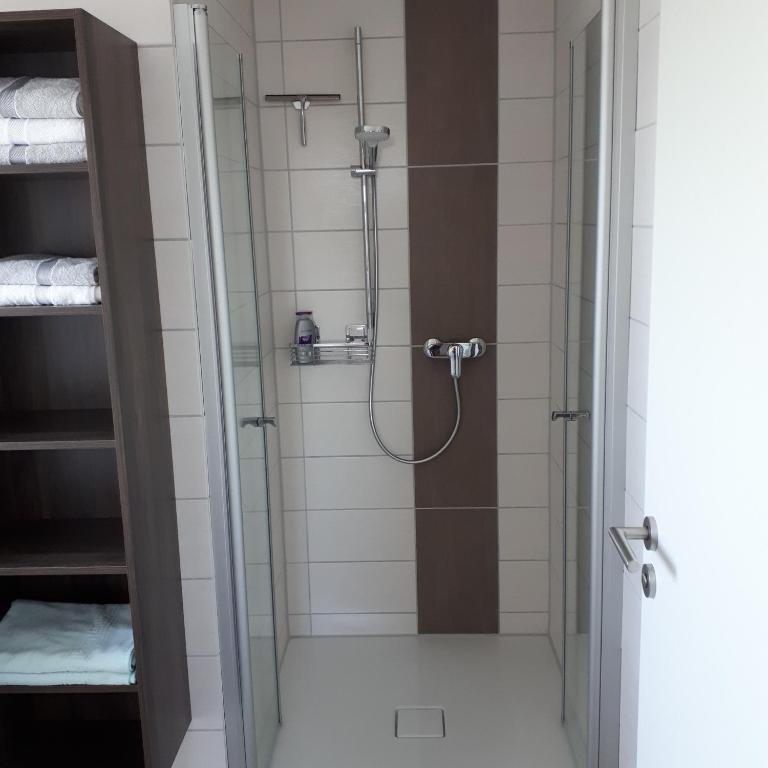 Koupelna v ubytování Ferienwohnung Weigert