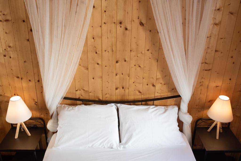 Posteľ alebo postele v izbe v ubytovaní Luxury Loft Lefkas