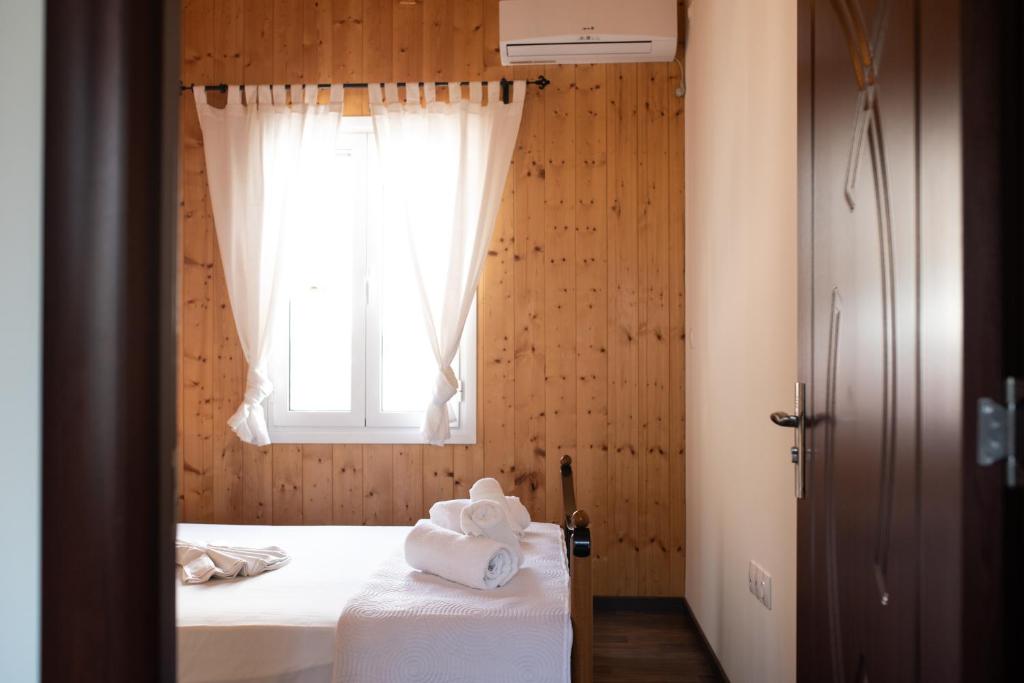 Posteľ alebo postele v izbe v ubytovaní Luxury Loft Lefkas