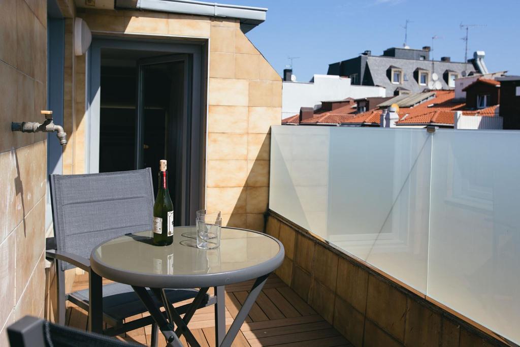 Balkón nebo terasa v ubytování Legazpi Doce Rooms & Suites