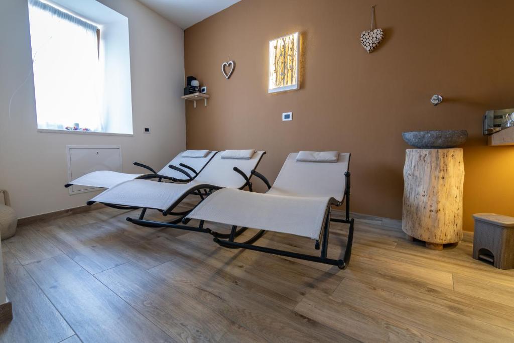 Lázně a/nebo wellness v ubytování Aparthotel Dolomites Living&Relax