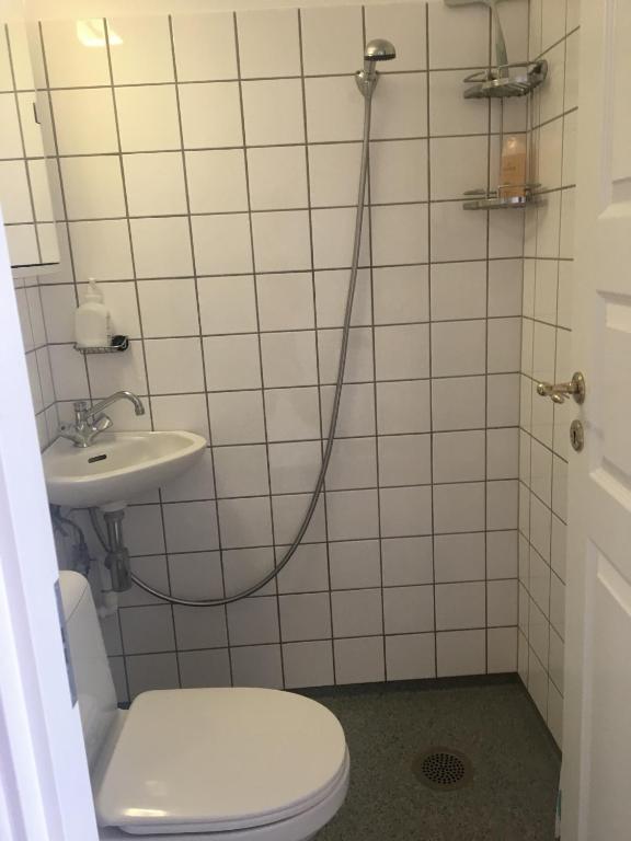 Koupelna v ubytování AD Apartment