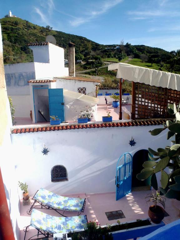 Nespecifikovaný výhled na hory nebo výhled na hory při pohledu z bed and breakfast