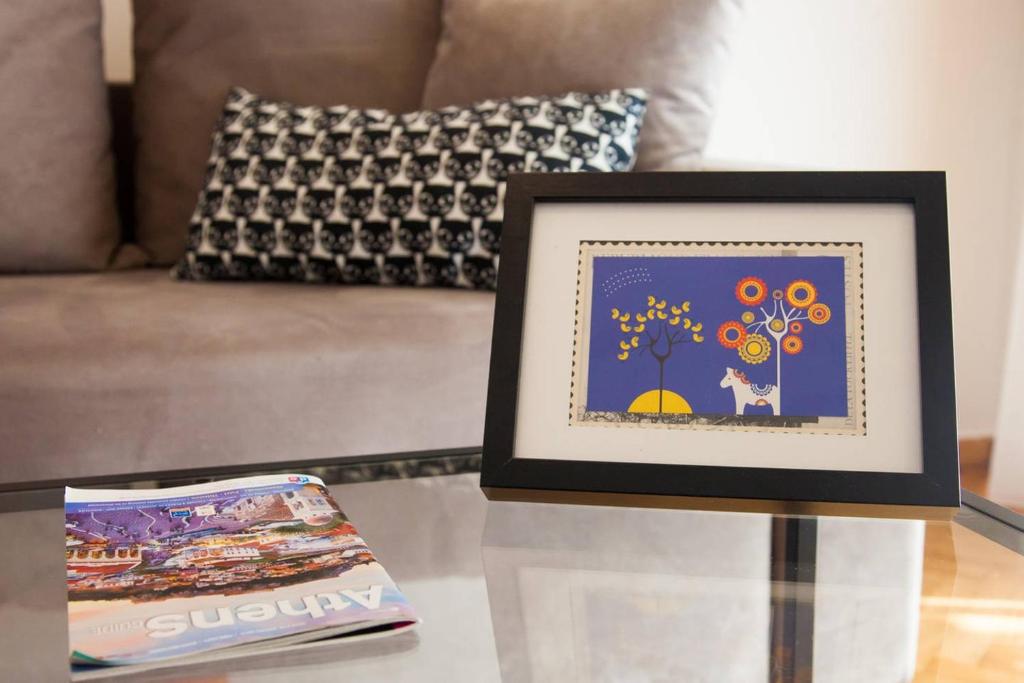 A seating area at TONI'S Classy Home in Kolonaki, local's Gem