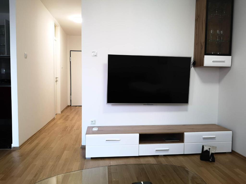 Telewizja i/lub zestaw kina domowego w obiekcie Apartment Mia -V