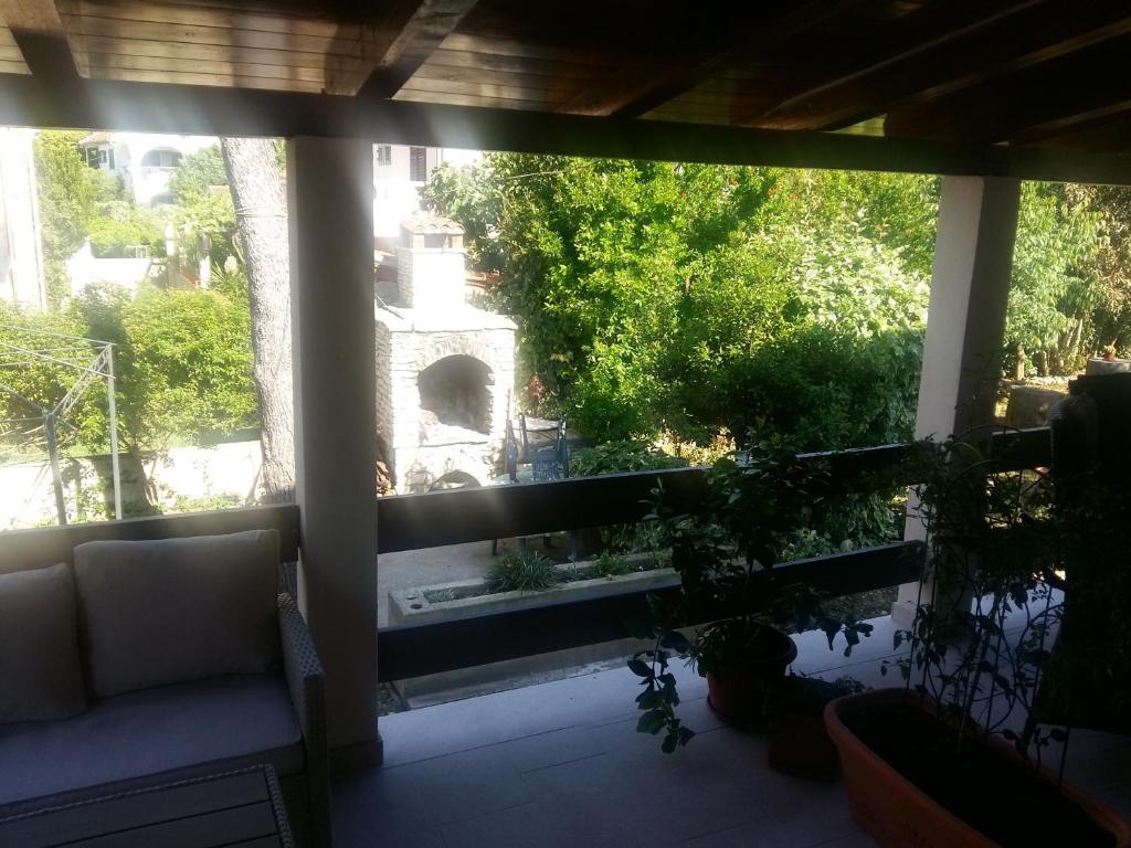Balkón nebo terasa v ubytování Manda Ljubetić