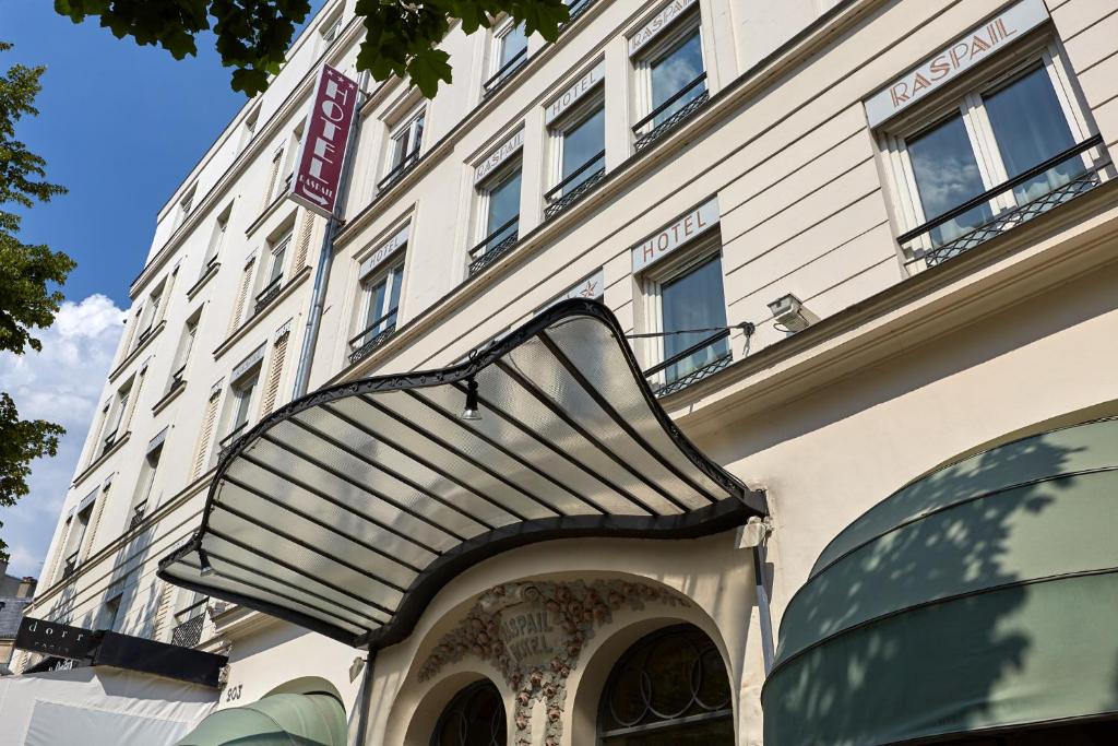 Hôtel Raspail Montparnasse - Resim 11