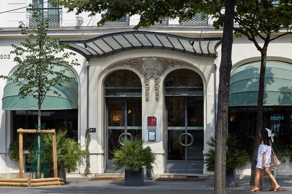 Hôtel Raspail Montparnasse - Resim 8