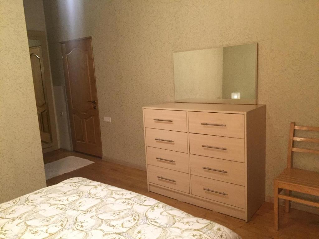 Postel nebo postele na pokoji v ubytování Teona's Guesthouse in Mestia