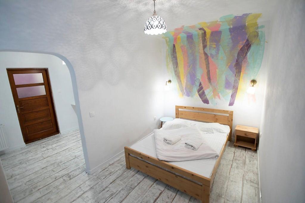 Ένα ή περισσότερα κρεβάτια σε δωμάτιο στο Studio Central X