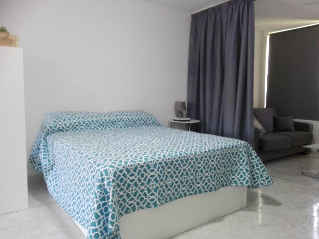 Postel nebo postele na pokoji v ubytování Large Loft Sueño Azul ocean view