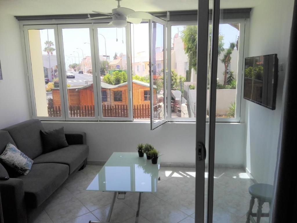 Balkón nebo terasa v ubytování Large Loft Sueño Azul ocean view