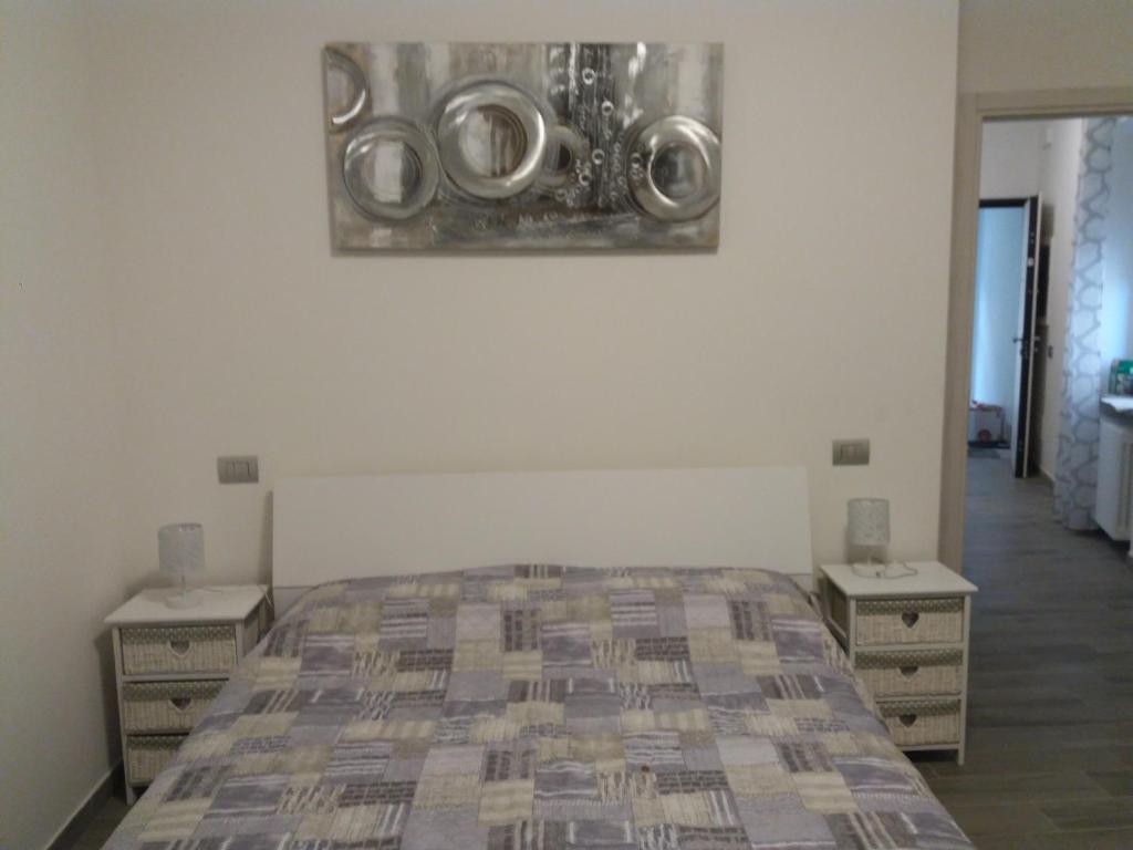 Postel nebo postele na pokoji v ubytování Affittacamere Il Borgo
