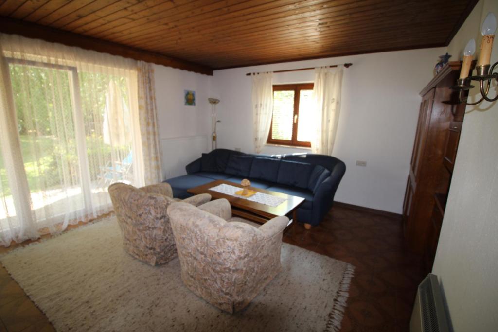 Posezení v ubytování Haus Wolfgang
