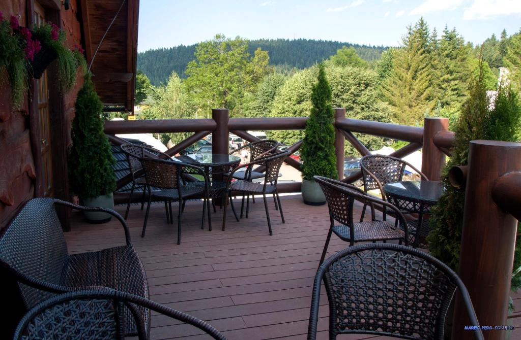 Widok na góry z tego obiektu B&B