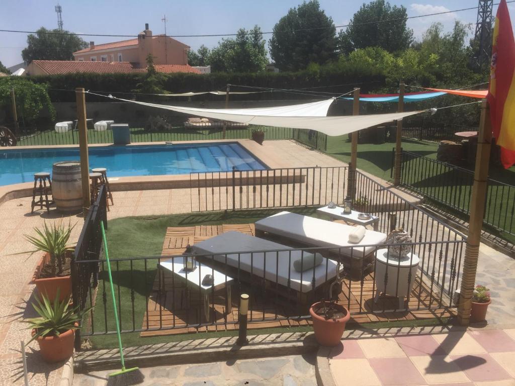 Bazén v ubytování Villa Rosi nebo v jeho okolí