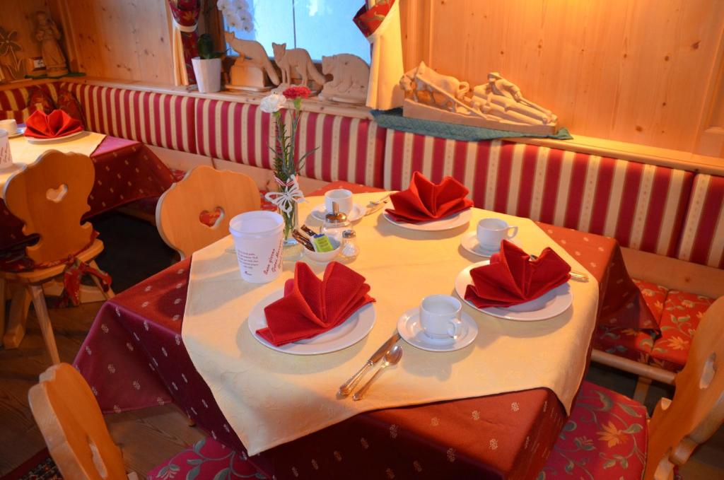 Restaurace v ubytování Garni Franca b&b