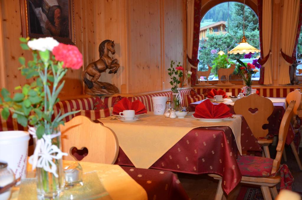 Restaurace v ubytování Garni Franca b&b