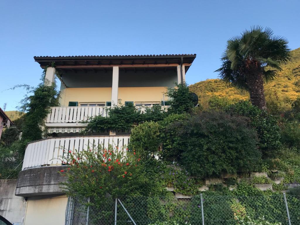 Zahrada ubytování Casa al Castagno