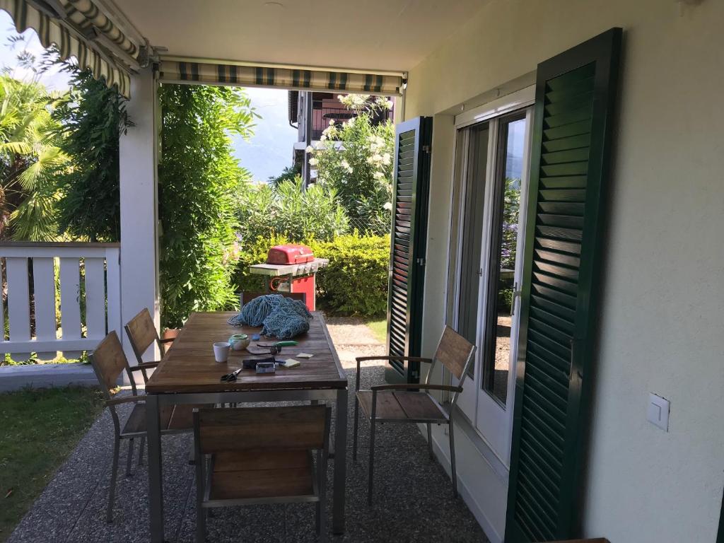 Zahrada ubytování Casa al Castagno