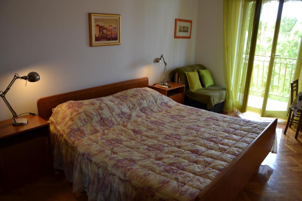 Postel nebo postele na pokoji v ubytování Salteria