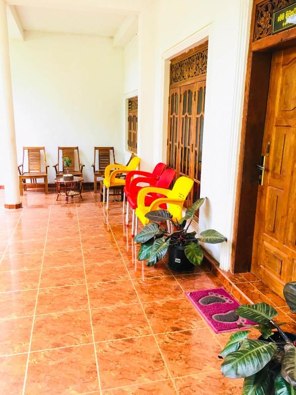 Posezení v ubytování Sudu Neluma Home Stay