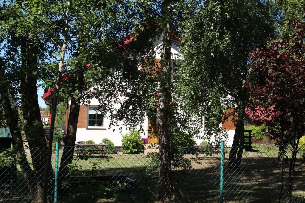Zahrada ubytování Barwy Lata