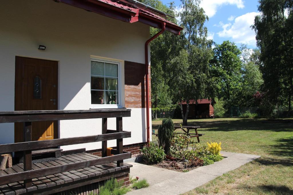 Zahrada ubytování Barwy Lata