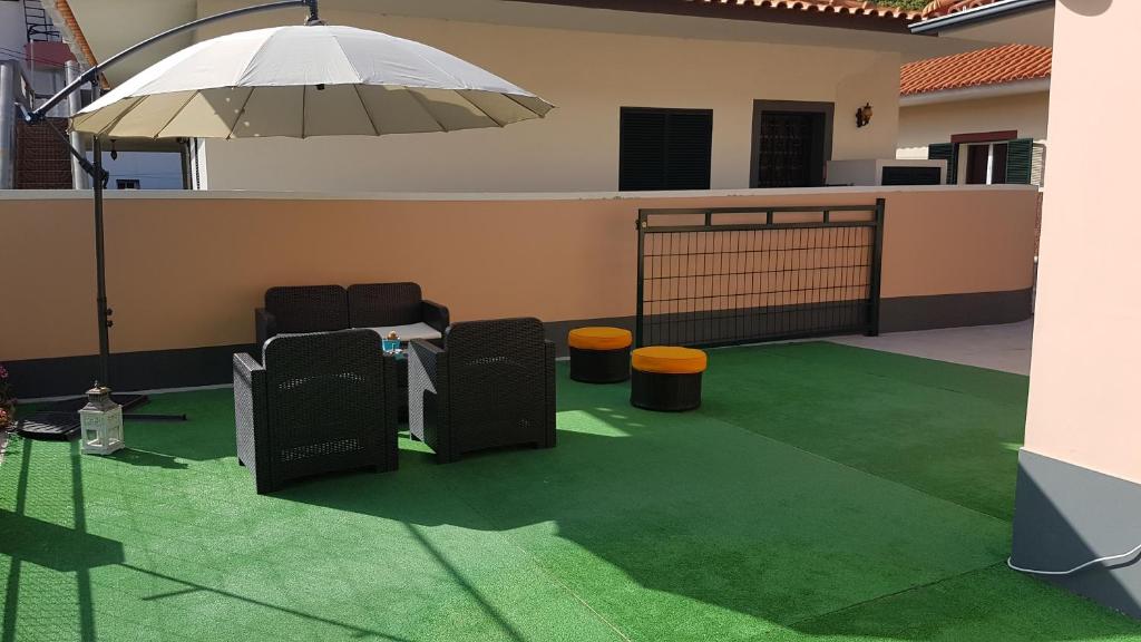 Patio nebo venkovní prostory v ubytování FX Pena