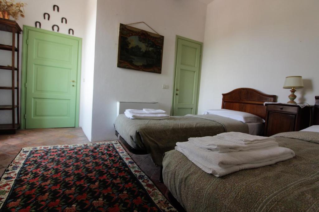 A bed or beds in a room at Apartment Casa Gianfrati