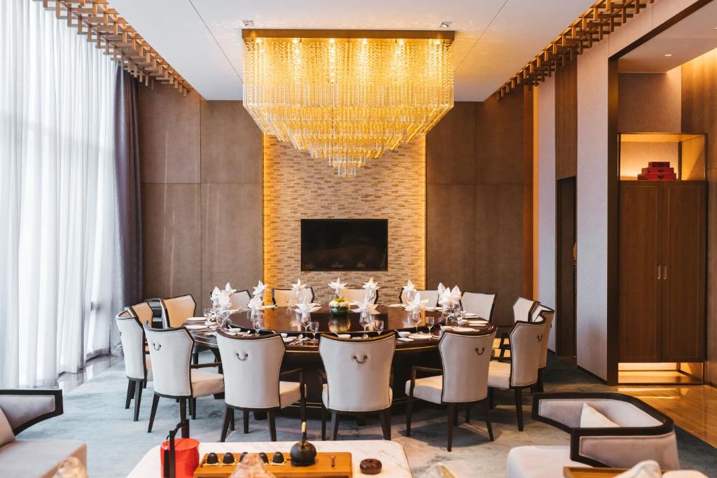 Posezení v ubytování Pullman Fuzhou Tahoe