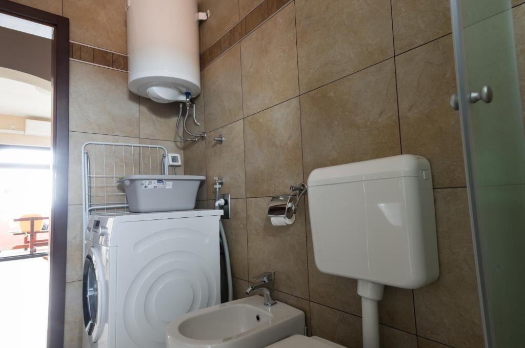 Kúpeľňa v ubytovaní Guesthouse Martina