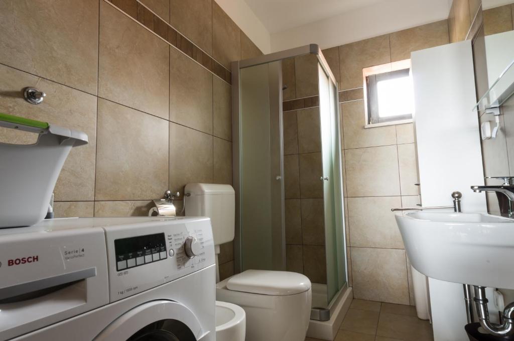 Kúpeľňa v ubytovaní Guesthouse Martina