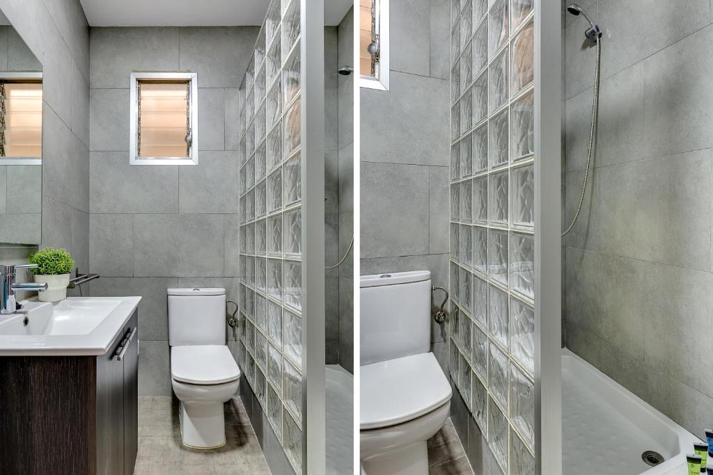Kúpeľňa v ubytovaní Renovated & Classic 3-Bedroom Sagrada Familia Apt.
