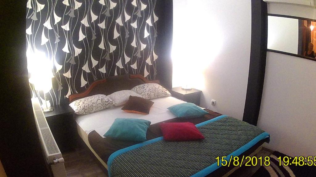 Postel nebo postele na pokoji v ubytování San Marko Motel