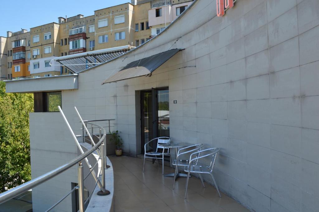 Balkón nebo terasa v ubytování Eos Hotel