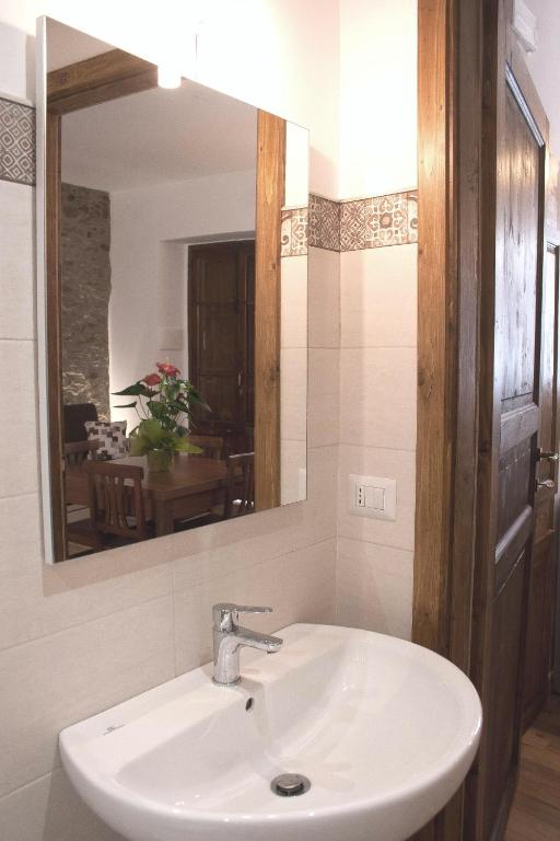 A bathroom at Il Covo dei Re