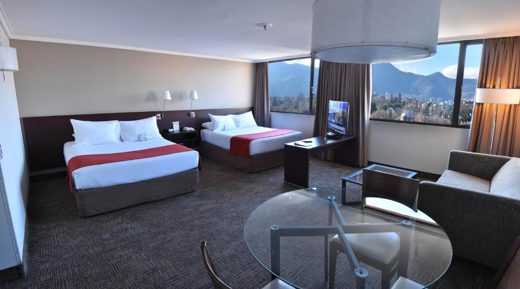 Hotel Director Vitacura - Doppelzimmer Mit Bergblick