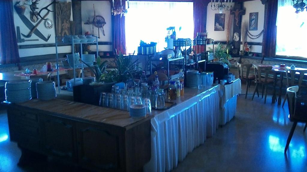 Restaurace v ubytování Ferienwohnung - Apartement - Hotel Klippitz Nordost