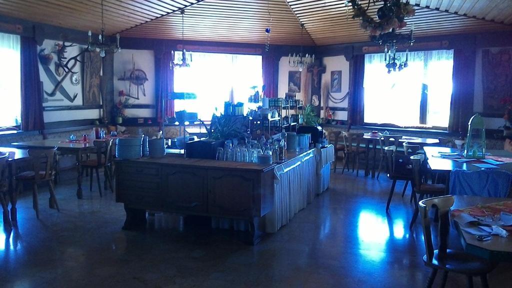 Restaurace v ubytování Ferienwohnung - Apartement - Hotel Klippitz Nordost
