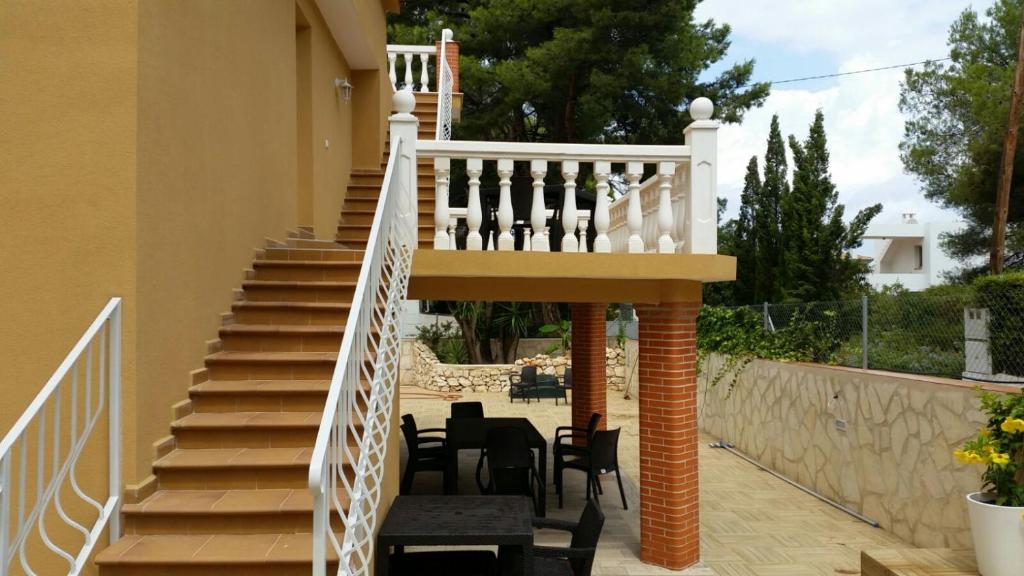 A balcony or terrace at Villa Irena Denia