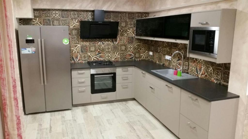 A kitchen or kitchenette at Villa Irena Denia