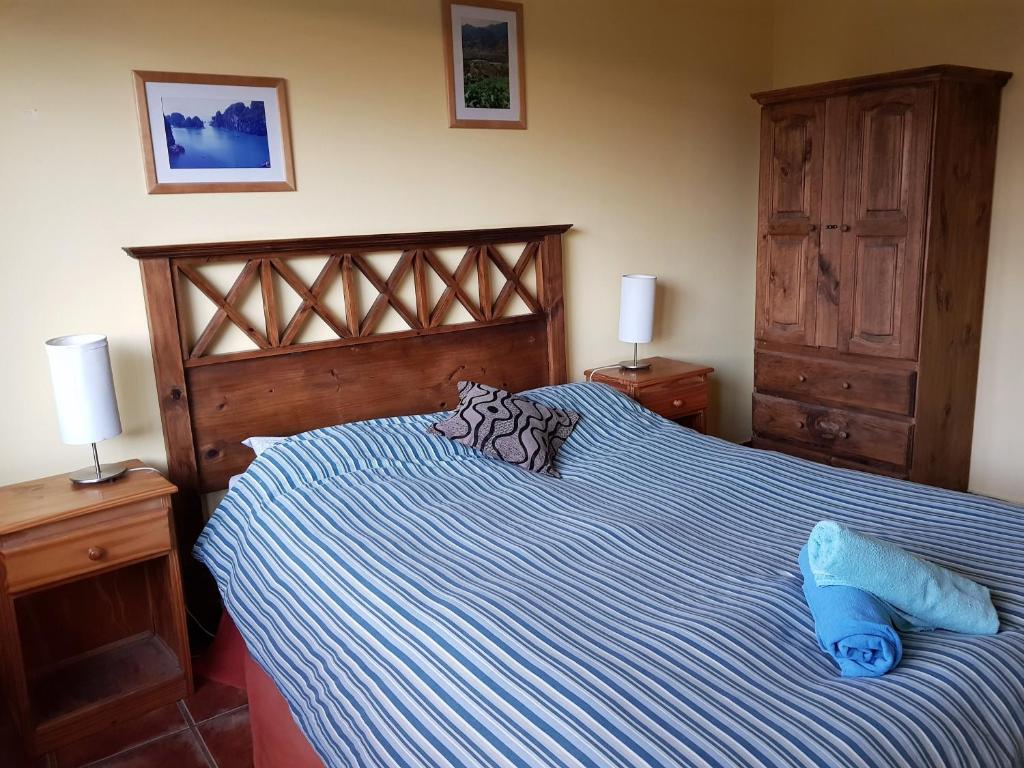 Postel nebo postele na pokoji v ubytování Patagonia Jazz Hostel