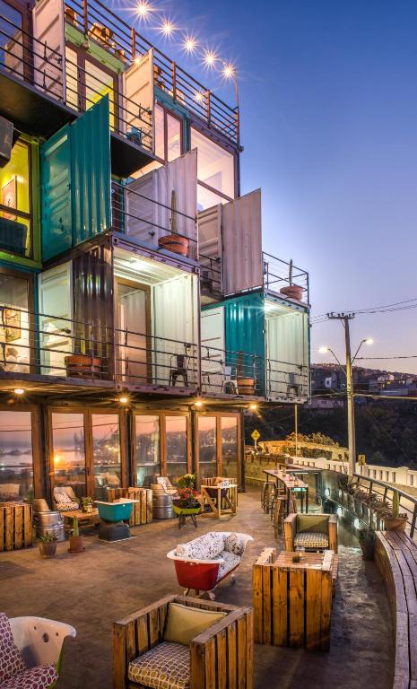 Setusvæði á Hotel Winebox Valparaiso