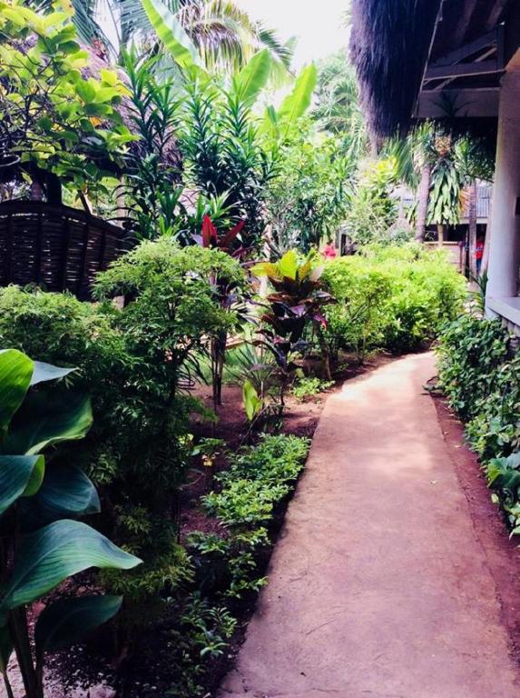 Un jardín fuera de Stevrena Accommodations